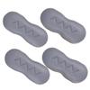 IWOWHERO 4pcs Plastic Shims Plastic Washers Toilet Lid Lifter Toilet Seat Bumper Pads Seat Cushioning Pads Washer Cushion Gasket Floor Mat Non-Slip Plug view 1