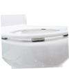 IWOWHERO 4pcs Plastic Shims Plastic Washers Toilet Lid Lifter Toilet Seat Bumper Pads Seat Cushioning Pads Washer Cushion Gasket Floor Mat Non-Slip Plug view 2