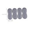 IWOWHERO 4pcs Plastic Shims Plastic Washers Toilet Lid Lifter Toilet Seat Bumper Pads Seat Cushioning Pads Washer Cushion Gasket Floor Mat Non-Slip Plug view 3