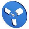 Empty Reel,1/4 7 Inch Empty Tape Reel 3 Holes Universal Open Reel Sound Tape Empty Reel Aluminum Take Up Reel to Reel Long Play Analog Recording Tape Opening Machine Part Takeup Reel(Blue) view 1