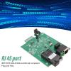 Gavigain SC Fiber Ethernet Transceiver,Gigabit Multi Mode SC Fiber to Ethernet Media Converter Built in SFP Fiber Module 100 Mbps Tx1550nm/Rx1310nm Single Fiber Singlemode RJ 45 Port Fiber view 2