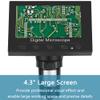 BUTXET 4.3" LCD 1000x Digital Microscope, 1080P Video Microscope with 8 Adjustable LED Lights, PC View, Windows/Mac OS Compatible, SD Card Includes (Color : Plastic Holder) view 4