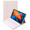 Keyboard Case for Lenovo Tab M10 Plus (3rd Gen) 10.6 Inch 2022, 7 Color Backlit Bluetooth Keyboard with Mouse,Pink view 1