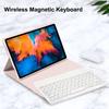 Keyboard Case for Lenovo Tab M10 Plus (3rd Gen) 10.6 Inch 2022, 7 Color Backlit Bluetooth Keyboard with Mouse,Pink view 2