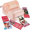 HP Sprocket Panorama Instant Portable Color Label & Photo Printer (Pink) + HP Paper Zink Roll view 2