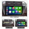Stereo for Honda Civic 1996-2001 LHD, Biorunn 9 Inch GPS Radio Wireless Car-Play Android Auto Upgrade Dash Kit IPS Navigation RDS Head Unit Blue-Tooth 2GB RAM 32GB ROM view 2