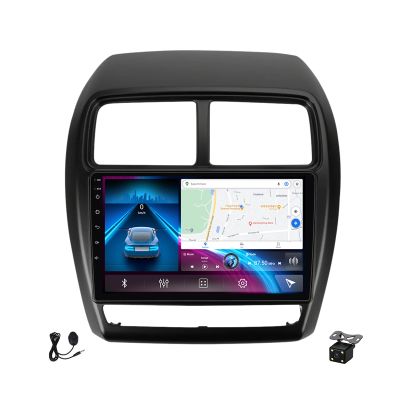 Candair Android 12 Car Stereo Radio Audio MP5 Player with Navigation 9 Inch Touchscreen Stereo for Mitsubishi ASX 2016~2022 Support 4G/WiFi/FM/SWC/DSP/Auto/Carplay,4g WiFi 3g+32g