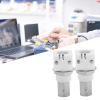 10pcs 90 Degree PCB Mount BNC Connector, 2P BNCQ9 Adapter, White Right Angle BNC Connector for CCTV Systems, Coaxial Signal Transmission, Low Frequency Communication view 2