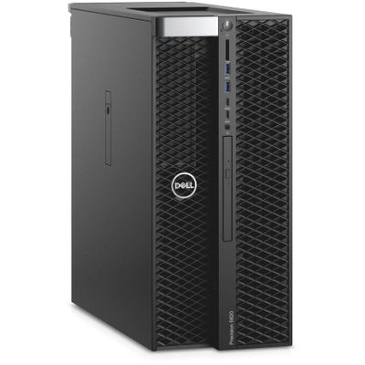 Dell Precision T5820 Tower 128GB 512GB SSD Xeon W-2145 3.7GHz WIN11P, Black (Renewed)