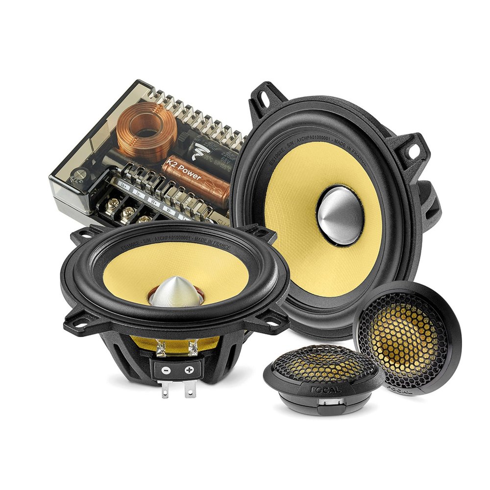 Focal ES 100 KE - K2 EVO 4" 2-Way Component Speaker Kit - Pair