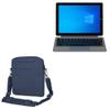 BoxWave Case Compatible with Alldocube iWork 20 Pro - Encompass Urban Bag, Over Shoulder Messenger Straps Handle Bag Pockets - Navy view 1