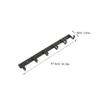 Anneome Wall Mounted Coat Hook Heavy Duty Rack for Coats Hats and Bags Versatile Storage for Kitchen Bathroom and Bedroom Easy Installation Adhesive view 2