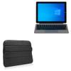 BoxWave Case Compatible with Alldocube iWork 20 Pro - Polar Jacket, Puffy Padded Material Zip Up Sleeve Pouch - Jet Black view 1