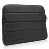 BoxWave Case Compatible with Alldocube iWork 20 Pro - Polar Jacket, Puffy Padded Material Zip Up Sleeve Pouch - Jet Black view 2