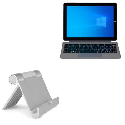 BoxWave Stand and Mount Compatible with Alldocube iWork 20 Pro - VersaView Aluminum Stand, Portable, Multi Angle Viewing Sturdy