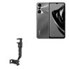 BoxWave Car Mount Compatible with Infinix Hot 20i - Rearview Mirror Car Mount, Rear View Mirror Adjustable GPS Car Mount - Jet Black view 1
