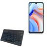BoxWave Keyboard Compatible with Cubot Note 8 - SlimKeys Bluetooth Keyboard - with Backlight, Portable Slim LED 7 Colors - Jet Black view 1