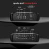 Pyle 9 Class D Mosfet Amplifier - Invincible Series Monoblock Amp, 1 Channel 1000 Watts Max, Mosfet PWM Power Supply, High-Current Dual Discrete Drive Stages, Wireless BT Audio Interface view 3