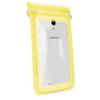 BoxWave Case Compatible with Garmin dezl OTR610 (6 in) - AquaProof Pouch, Triple Sealed Waterproof Carrying Pouch Lanyard - Yellow view 2