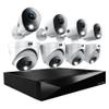 Night Owl 2-Way Audio 12 Channel DVR Video Home Security Camera System with 8 (4 Bullet 4 Dome)- 12 Channel 8 wired channels, 4 wireless wifi compatible) view 1