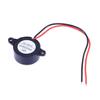 Hemobllo 6pcs Piezoelectric Buzzer Alarm Electronic Buzzer 24v 85db Industrial Use Wires Black Abs Piezo view 1