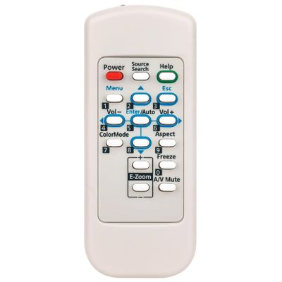 145664100 Replace Remote Control Applicable for Epson Projector PowerLite 822/83+/822+/822P/83C/83V+/410W/400W V11H303020 V11H304020 RB-V11H303020-N V11H255020 RB-V11H255020-N V11H371020 V11H281020