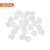 MECCANIXITY 25pcs Laptop DP Port Duct Covers Caps Silicone Plugs Protector for Mini Display Port Female End, Clear view 3