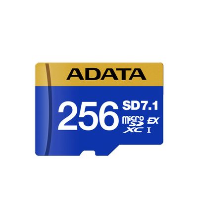 ADATA 256GB Premier Extreme MicroSDXC SD7.1 Express V30 Class 10 Memory Card
