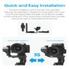 FeiyuTech SCORP 2 [Combo]: Camera Gimbal Stabilizer + Poratble Bag+ARRI Rosettes Gear+Carbon Fiber Bar,Built-in AI Tracker,1.3'' Touch Screen,for Sony/Canon/Nikon/Fujifilm Mirrorless&DSLR Camera view 3