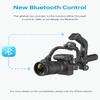 FeiyuTech SCORP 2 [Combo]: Camera Gimbal Stabilizer + Poratble Bag+ARRI Rosettes Gear+Carbon Fiber Bar,Built-in AI Tracker,1.3'' Touch Screen,for Sony/Canon/Nikon/Fujifilm Mirrorless&DSLR Camera view 4