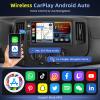 7" Wireless Double Din Car Stereo Apple Carplay Radio Screen for Car Audio Receivers, Bluetooth 5.1 Car Play Android Auto Touchscreen Backup Camera USB/AUX/TF SWC FM view 2