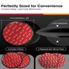 MASIGO Adhesive Dashboard Mounting Disk Set for Suction Cup Car Mounts  Made with 3M VHB, 3.74" (95mm) Wide  Secure Hold for Phone Holders, GPS, Dash Cams  Includes 2 Disks and 2 Replacement Pads view 3