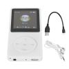 Mp3 Participant Mp4 Player, Portable Digital Lossless Tune Mp3 Mp4 Participant for Children, Thin 1.Eight Inch Liquid Display Media Song Player for (White) view 1
