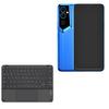 BoxWave Keyboard Compatible with Tecno Pova Neo 2 - SlimKeys Bluetooth Keyboard with Trackpad, Portable Slim TouchPad - Jet Black view 1