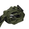 shamjina Outdoor Hanging Rope Camping Lanyard Hanger Adjustable Campsite Storage Strap with Hooks for Hiking Picnic Backpacking Travel, Green view 2