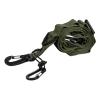 shamjina Outdoor Hanging Rope Camping Lanyard Hanger Adjustable Campsite Storage Strap with Hooks for Hiking Picnic Backpacking Travel, Green view 4
