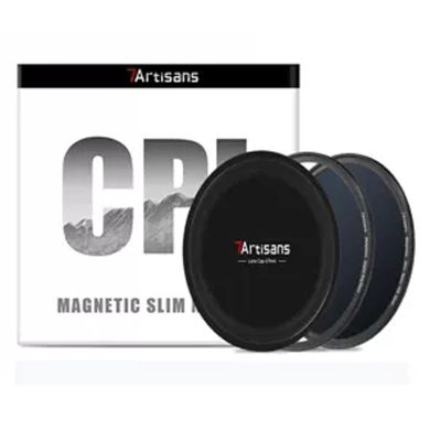 7artisans 67/72/77/82mm Magnetic Adapter Ring K9 UV, ND8, ND64, ND1000, GND0.9,Black Diffusion 1/4,CPL Nano Filter,Waterproof,Oil Slip Resistant (77mm, CPL)