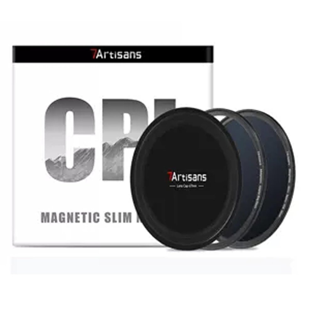 7artisans 67/72/77/82mm Magnetic Adapter Ring K9 UV, ND8, ND64, ND1000, GND0.9,Black Diffusion 1/4,CPL Nano Filter,Waterproof,Oil Slip Resistant (77mm, CPL)
