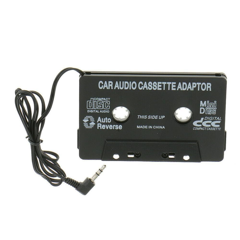 RKEBK Audio Tape in Car Cassette Adapter to Jack AUX for MP3 iPhone Converter