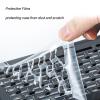 GOWENIC Clear Acrylic Mini ITX Case - 4.3L Capacity, 360 Degree Cooling, for Mini ITX Motherboards, 1U Power Support, 2.5in SSD Compatible, Transparent Side Panel (Black) view 4