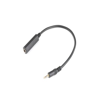 RKEBK Cable Adapter Female 1/4 6.3mm to Male 1/8 3.5mm Plug