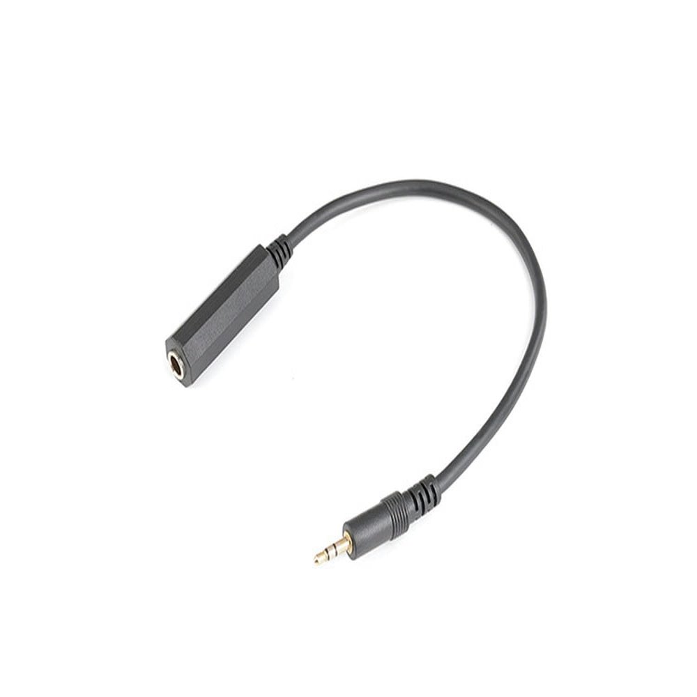 RKEBK Cable Adapter Female 1/4 6.3mm to Male 1/8 3.5mm Plug