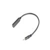 RKEBK Cable Adapter Female 1/4 6.3mm to Male 1/8 3.5mm Plug view 1