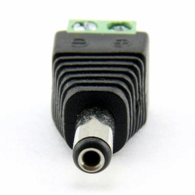 RKEBK 10Pcs 5.5mm x 2.1mm DC Power Male Connector DC Jack Cable Adapter Plug for Camera use LED Strips