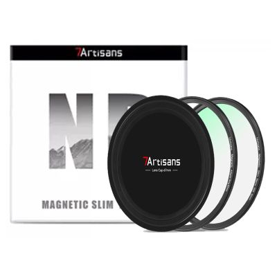 7artisans 67/72/77/82mm Magnetic Adapter Ring K9 UV, ND8, ND64, ND1000, GND0.9,Black Diffusion 1/4,CPL Nano Filter,Waterproof,Oil Slip Resistant (82mm, ND8)