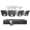 ANNKE 16CH Security Camera System, 3K Lite Surveillance DVR with 4X 2MP Wired CCTV Cams with Full Color Night Vision, 130DB WDR, 3D DNR, AI Human/Vehicle Detection, Remote Access, 6TB HDD Included view 1