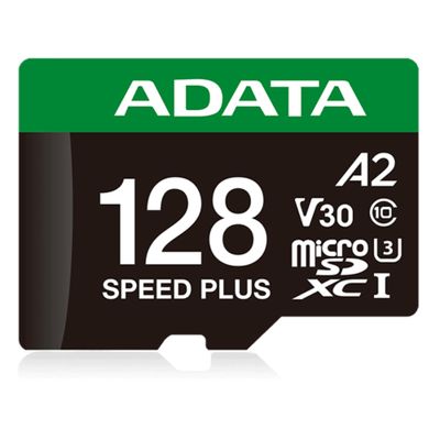 ADATA Speed Plus microSDXC UHS-I U3 Class 10 Card 128GB-3 Pack