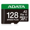ADATA Speed Plus microSDXC UHS-I U3 Class 10 Card 128GB-3 Pack view 1