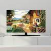 GSGC TV Cover TV Dust Cover TV Screen Protector Universal 32-80in Indoor TV Display Protection Cover Dustproof TV Decoration Artwork Cover for LCD LED Plasma Hanging Desktop Curved Universal TV view 1
