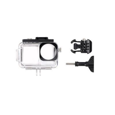 BTG Waterproof Case for DJI OSMO Action 5 Pro/4/3 Camera Accessories Dive Case Underwater Housing Shell Cage Deep Diving Scuba Snorkeling Swimming